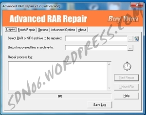 Gambar Advanced Rar Repair